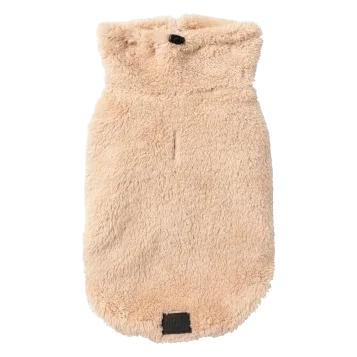 Maglione in pile per cani FuzzYard Turtle Teddy 25 Desert Tan