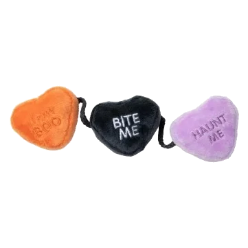 Gioco di Halloween per gatti FuzzYard Candy Hearts String