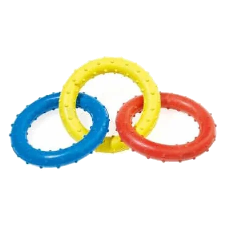 Gioco da tiro Classic Triple Ring per cani, 190 mm