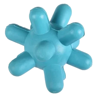 Gioco stella in gomma per cani, 10 cm