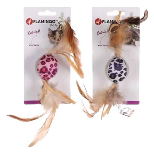 Pallina leopardo per gatti