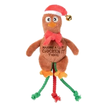 Gioco natalizio per gatti FuzzYard Chicken It Twice Chook