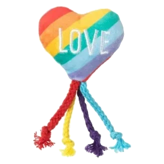 Gioco per gatti con erba gatta FuzzYard Pride Love Heart