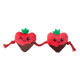 Gioco per gatti con erba gatta FuzzYard Strawberry Hearts