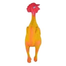 Gioco pollo in lattice 14 cm per cani