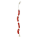 Gioco per cani salsiccia in vinile con corda Classic, 660 mm