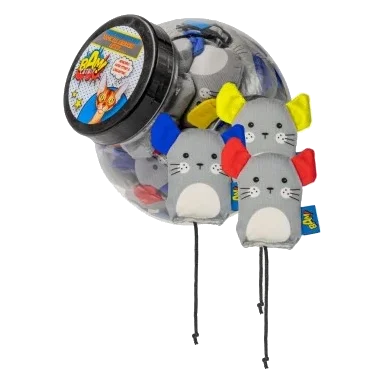 Giochi per gatti con erba gatta BAM! Topo Martin (30 pz)