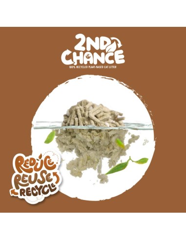 Lettiera agglomerante per gatti Kit Cat 2nd Chance caffè 7 L