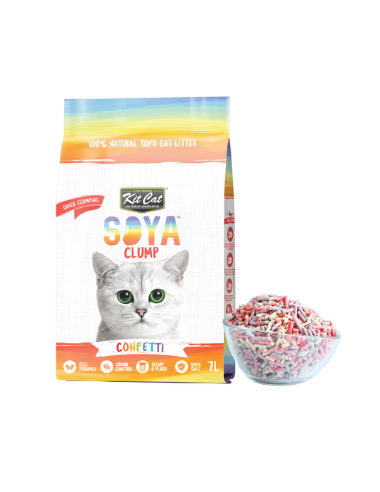 Lettiera per gatti Kit Cat Eco coriandoli, 7 L (2,5 kg)