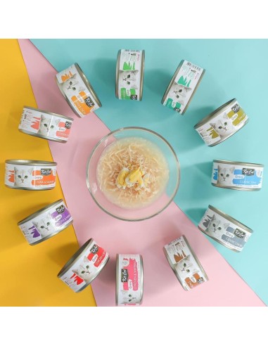 Cibo umido per gatti Kit Cat Gravy tonno e uovo di quaglia 70 g