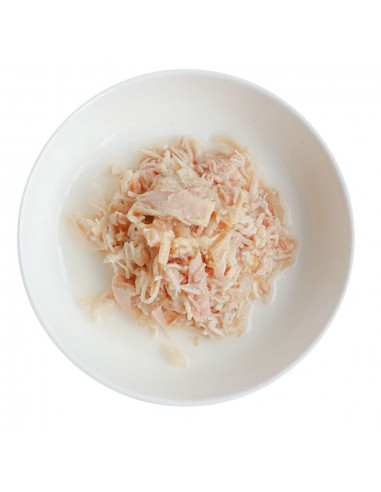 Cibo umido per gatti Kit Cat Toppers pollo e tonno in gelatina 80 g