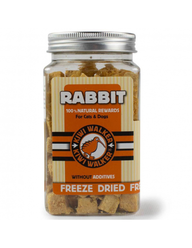 Snack naturali per cani e gatti Kiwi Walker coniglio 75 g