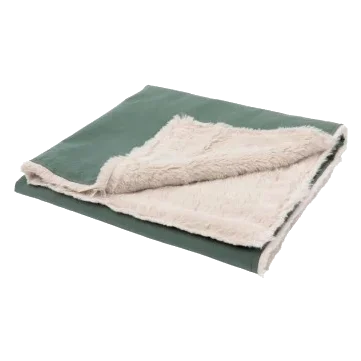 Coperta reversibile per cani FuzzYard Life Myrtle Green
