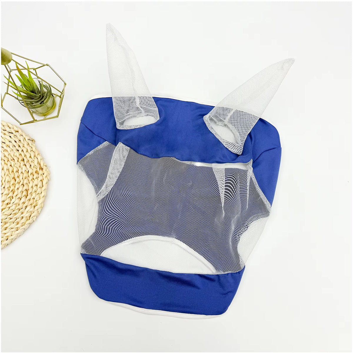 Máscara antimoscas transpirable para caballo con orejas - vista 4