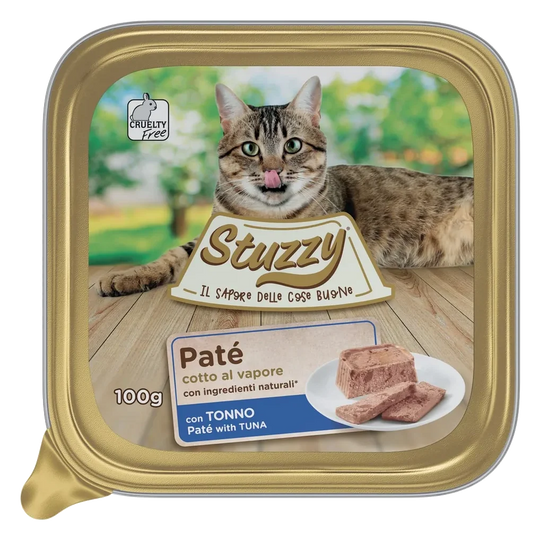 Cibo umido per gatti Mister Stuzzy Cat tonno, vaschetta 100 g