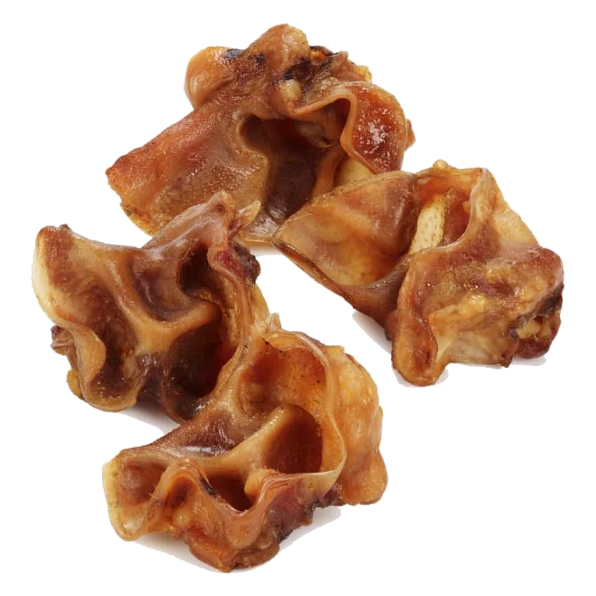 Snack naturali per cani muscolo di orecchio di maiale, 500 g