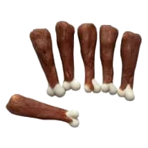 Snack per cani cosce di anatra con calcio, 500 g