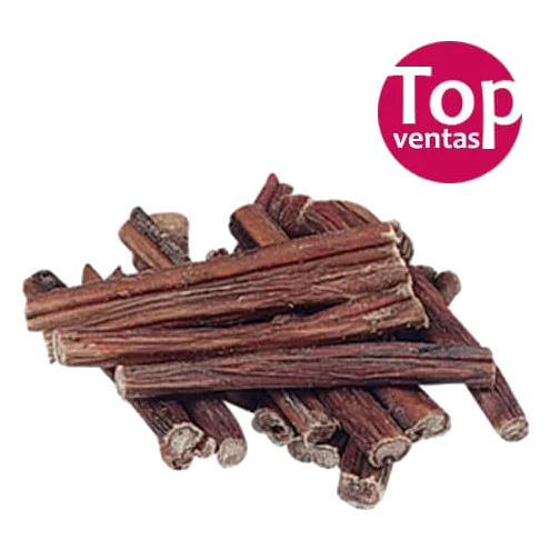 Snack naturali per cani nervo di bue T2 12 cm, scatola da 70 pezzi