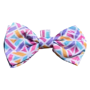 Papillon per cani FuzzYard Bubblegum Burst con velcro