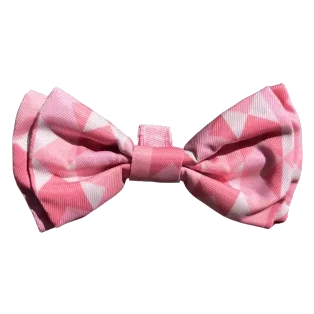 Papillon per cani FuzzYard Pink Lemonade con velcro