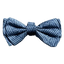 Papillon per cani FuzzYard Thornbury Aegean Blue con velcro