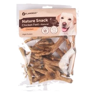 Zampe di pollo Flamingo, snack per cani 200 g