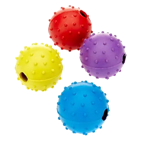 Palla in gomma con rilievi Classic Pimple per cani, 40 o 60 mm