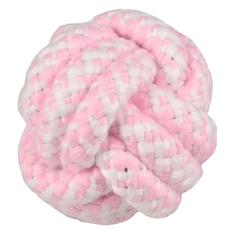 Palla di corda Flamingo Small Dog Club per cani, 6 cm