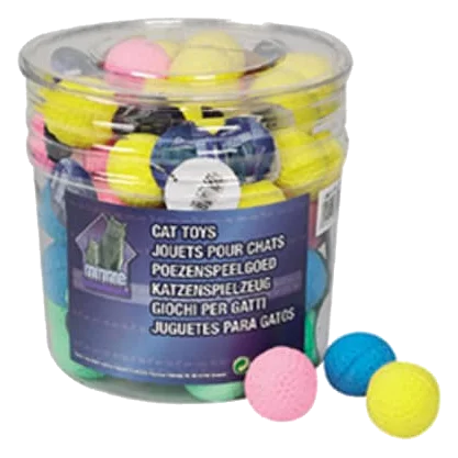 Pallina in spugna per gatti