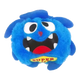 Palla interattiva per cani con rivestimento in peluche blu