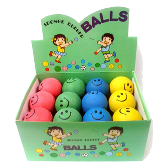 Palla per cani semirigida Smile, 6,5 cm