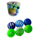 Palline in plastica 4 cm con campanellino in tubo per gatti