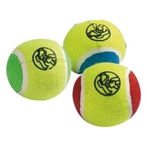 Palline da tennis per cani medie, 9,5 cm