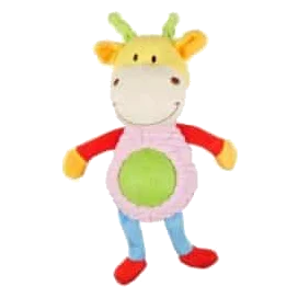 Peluche per cani cervo Polly Flamingo con palla in gomma