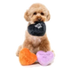 Peluche di Halloween per cani FuzzYard Spooky Candy Hearts, set da 3