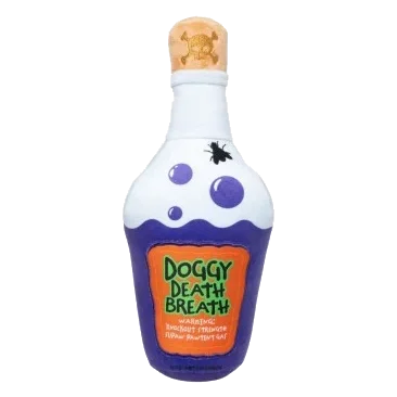 Peluche di Halloween per cani FuzzYard Death Breath Potion