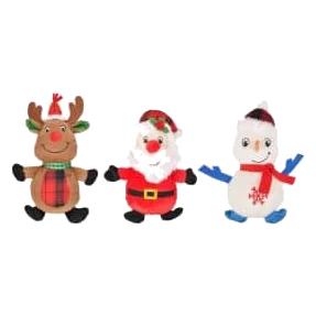 Peluche di Natale multi con suono per cani