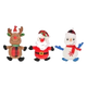 Peluche di Natale multi con suono per cani