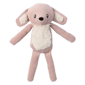 Peluche per cani in velluto a coste FuzzYard Life coniglio Soft Blush