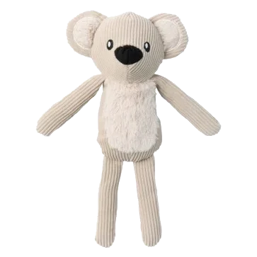 Peluche per cani in velluto a coste FuzzYard Life koala Sandstone