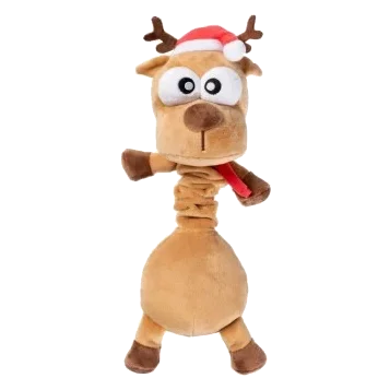 Peluche natalizio per cani FuzzYard Domineck the Reindeer