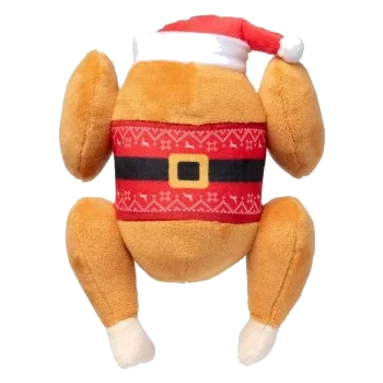 Peluche natalizio per cani FuzzYard Fairisle Turkey