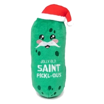 Peluche natalizio per cani FuzzYard Jolly Old St Pickl-ous