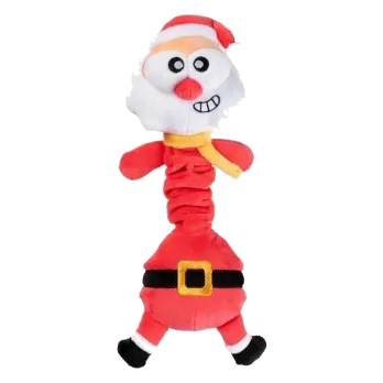 Peluche natalizio per cani FuzzYard Saint Neckolas a forma di Babbo Natale