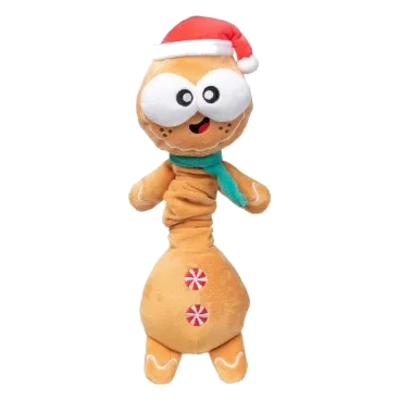 Peluche natalizio per cani FuzzYard Veronecka the Gingerbread