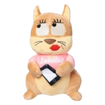 Peluche scoiattolo con suono per cani FuzzYard Ashleigh