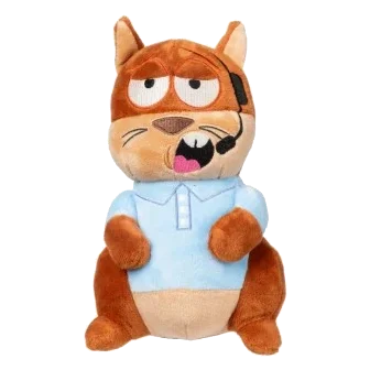 Peluche scoiattolo con suono per cani FuzzYard Telemarketer Tom