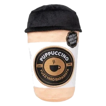 Peluche per cani FuzzYard Barkrista Puppuccino a forma di tazza di caffè