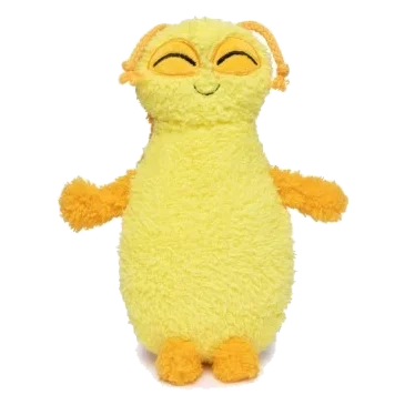 Peluche per cani FuzzYard cimice Belly giallo con squeaker