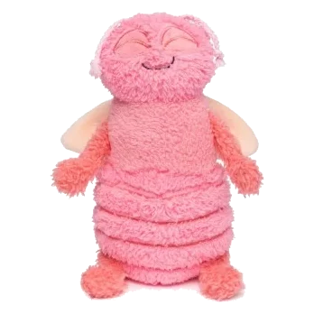 Peluche per cani FuzzYard cimice Flutter rosa con squeaker